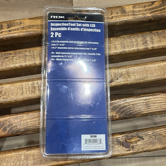 ROK InspectionTool Set with LED 2 Pc Sealed New - Picture 2 of 4